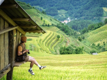 Khám phá những cánh đồng lúa chín đẹp như tranh cho kỳ nghỉ Quốc khánh 2/9