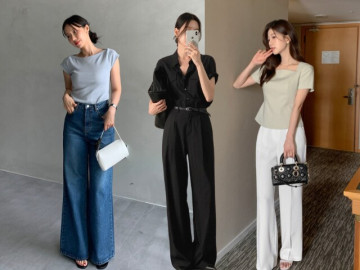 Thời trang - Quần ống rộng làm bạn trông "có một khúc", đó là do phạm phải 3 sai lầm này!