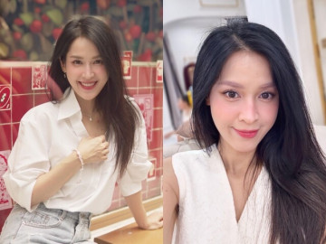 Vợ mỹ nam "Phía trước là bầu trời" khoe da căng bóng ở tuổi U40