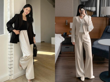 Diện quần ống rộng không lo dìm dáng nhờ 4 kiểu giày, nàng nào cũng nên có ít nhất 1 đôi