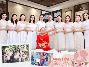 Bà mẹ 82 tuổi đông con ở Hà Tĩnh: 10 người con và dàn dâu rể giá trị quây quần báo hiếu, chia lịch chăm sóc mẹ
