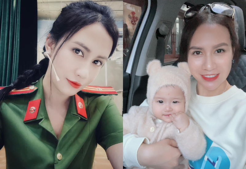 Để chăm sóc và nuôi dạy con tốt, người mẹ phải đánh đổi rất nhiều, bao gồm cả thời gian, sức khoẻ, nhan sắc và sự nghiệp. Thế nên, hình ảnh bên ngoài dù rực rỡ đến đâu, khi về nhà, nhiều mẹ bỉm vẫn không ngại với ngoại hình đơn giản, bình dị nhất để chăm con.