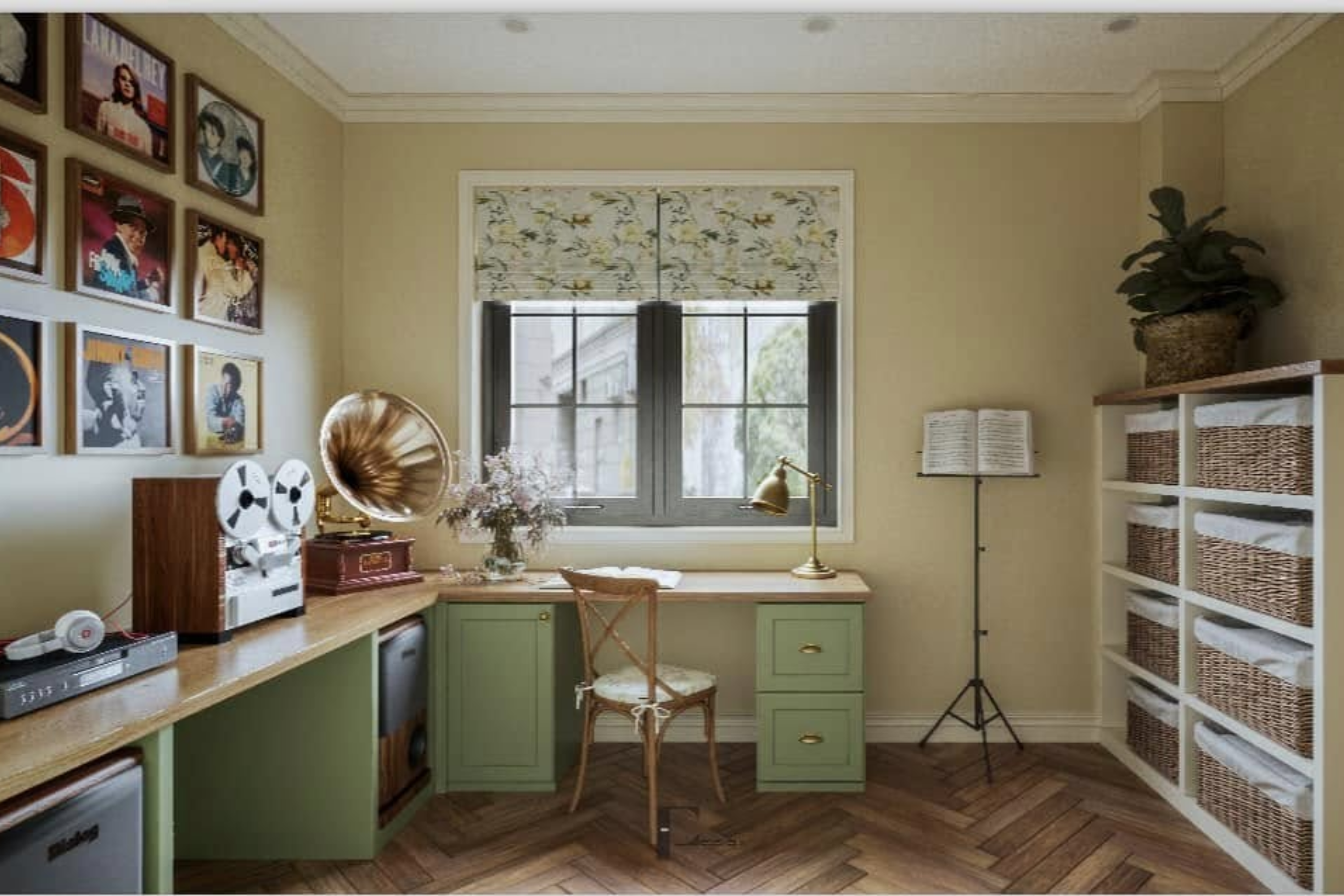 Mẹ 2 con Hà Nội khiến cõi mạng trầm trồ khi xây căn nhà 4 tầng màu xanh bơ đẹp như tranh - 15