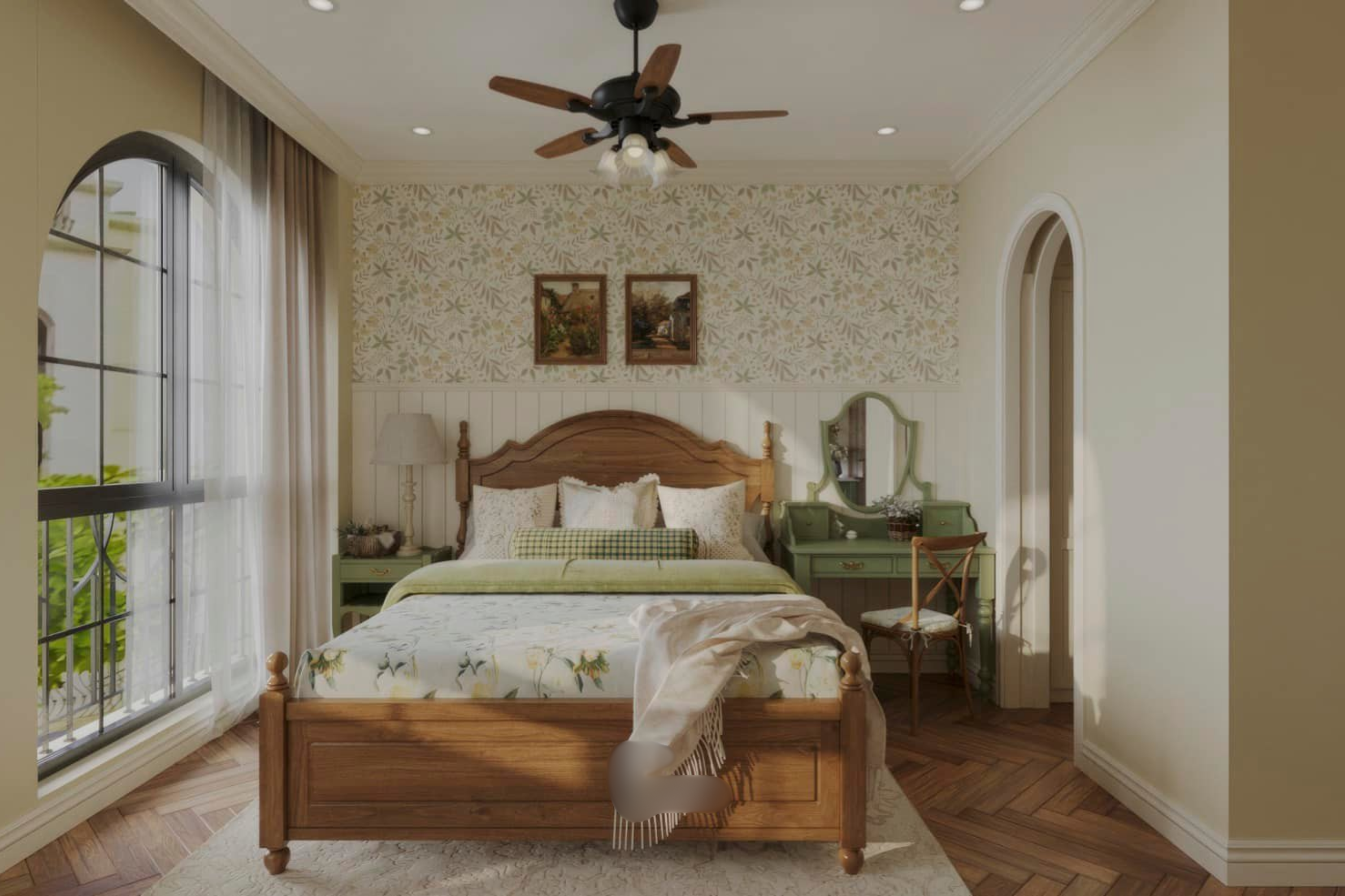 Mẹ 2 con Hà Nội khiến cõi mạng trầm trồ khi xây căn nhà 4 tầng màu xanh bơ đẹp như tranh - 18