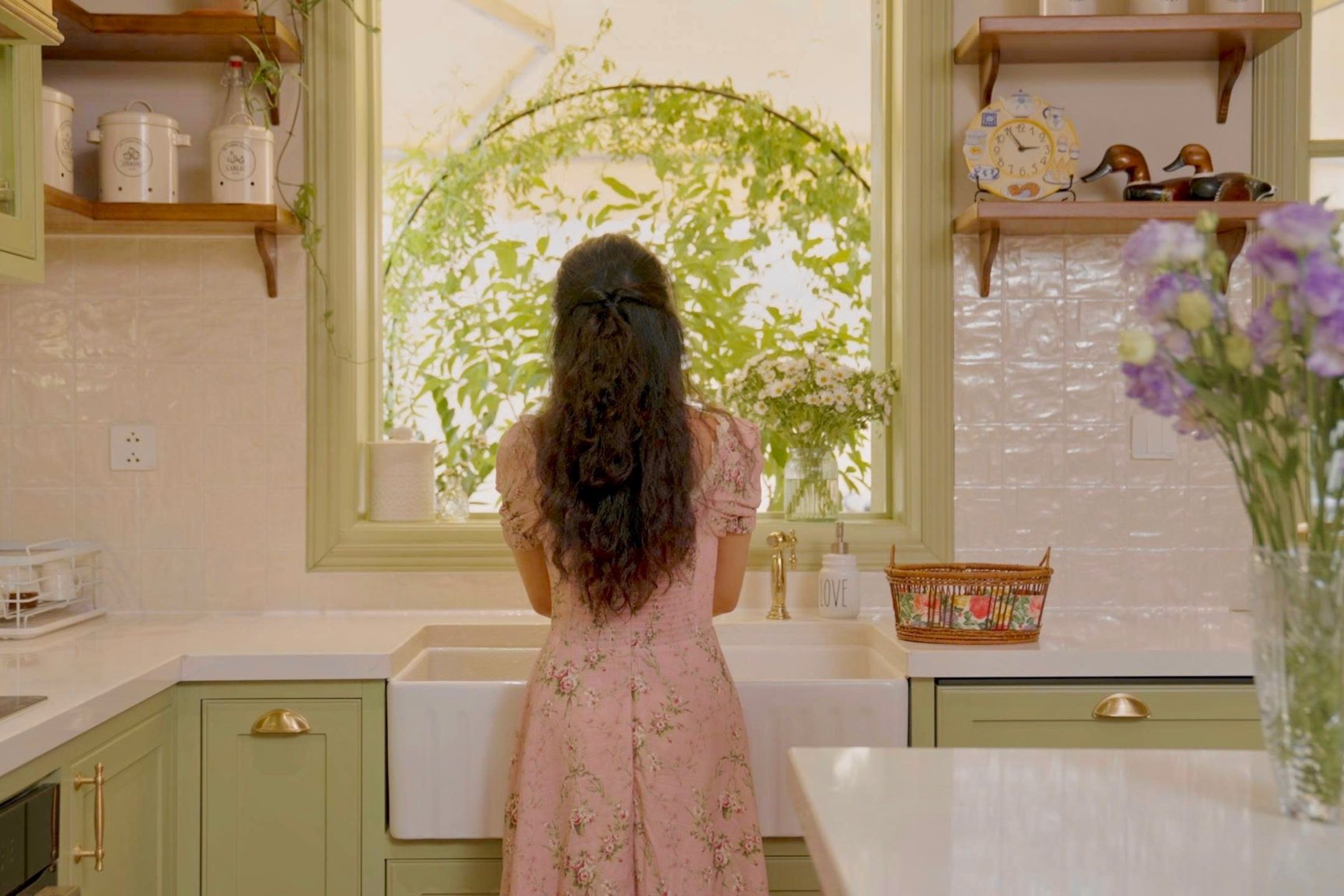 Mẹ 2 con Hà Nội khiến cõi mạng trầm trồ khi xây căn nhà 4 tầng màu xanh bơ đẹp như tranh - 8