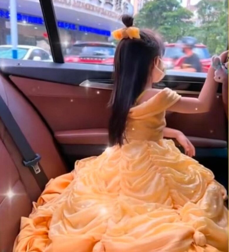Bé gái mẫu giáo “gây sốt” cõi mạng khi diện đầm công chúa đến trường, phụ huynh tranh cãi xôn xao - 3
