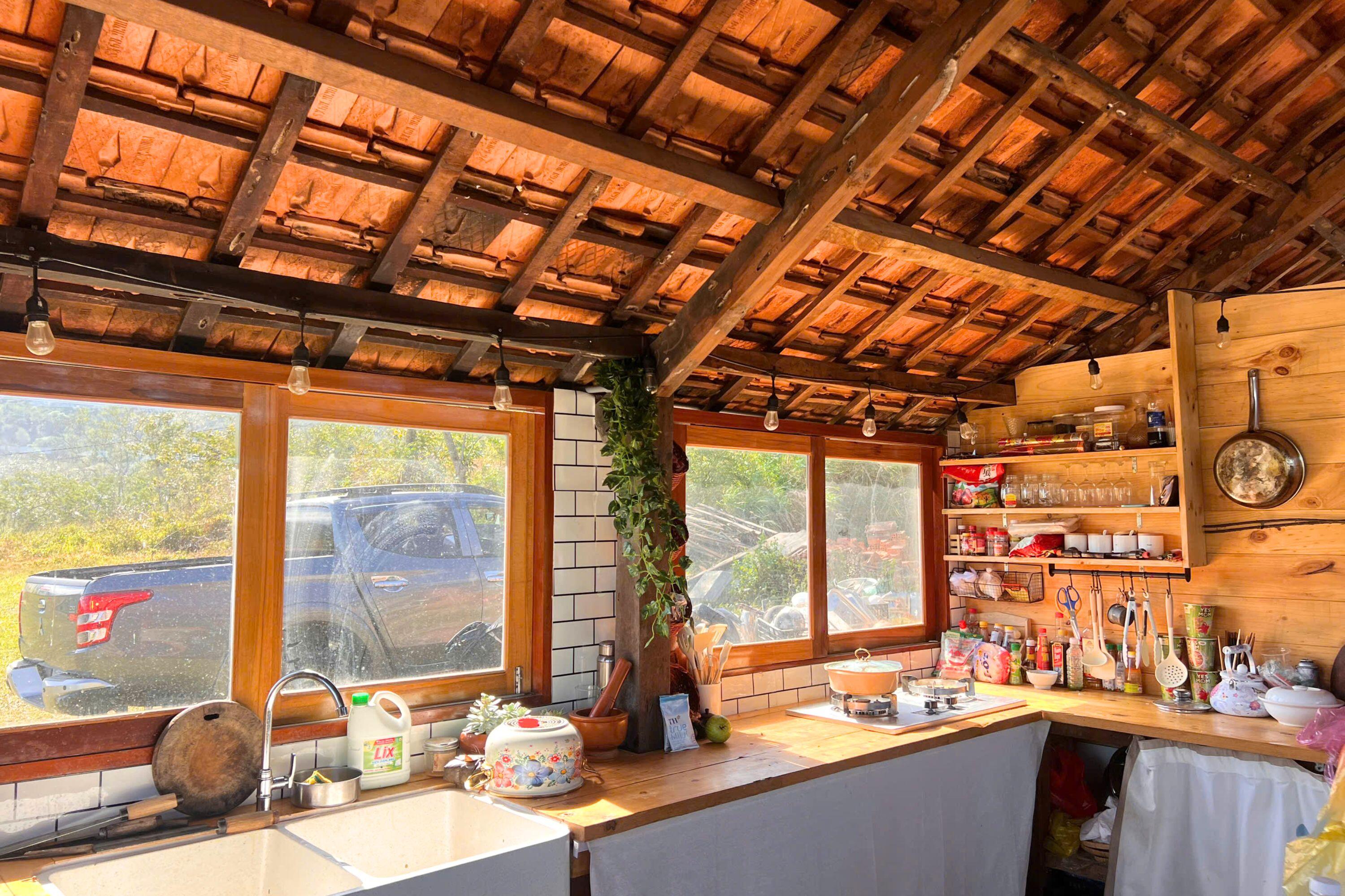 Chàng trai 9X “bỏ phố về quê”, vay tiền mua mảnh đất hoang giữa núi hồ xanh ngát, xây nhà vườn đẹp như tranh - 3