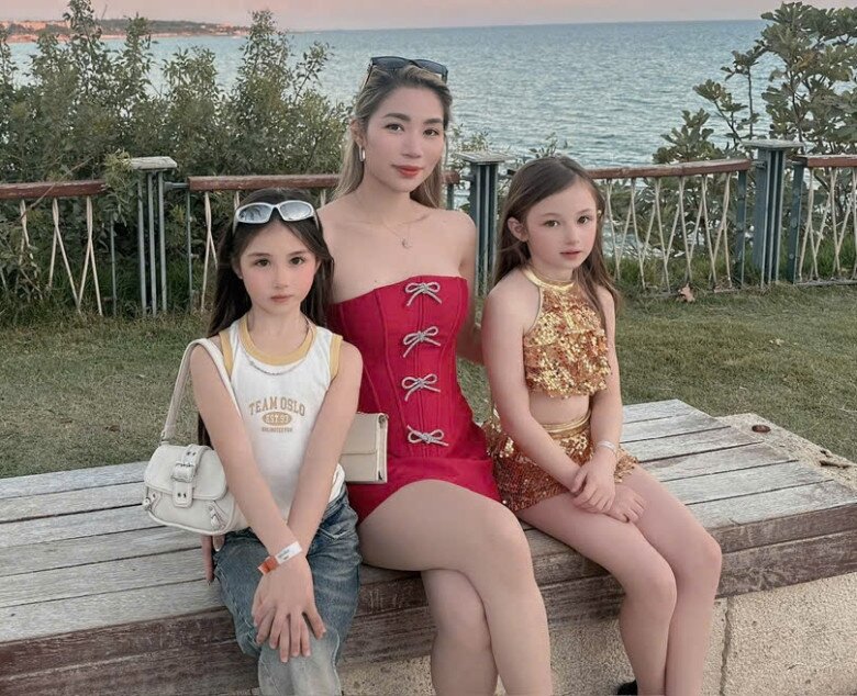 9X Bình Dương lấy thầy giáo Tây sinh 2 con gái đẹp như tượng, ủng hộ con về Việt Nam thi Hoa hậu - 5