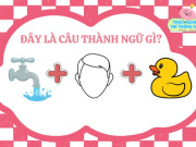 Nuôi con IQ EQ - Đuổi hình bắt chữ: Đoán tên ca dao, thành ngữ, tục ngữ Việt Nam trong 1 phút, bé làm đúng bao nhiêu câu?