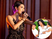 Yêu con - Có 2 con khác bố, ca sĩ Hồng Nhung đặt tên cho con trai và con gái khiến nhiều người ấn tượng