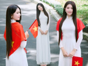 Yêu con - Con gái Quyền Linh mặc áo dài đón Lễ 2/9, dáng đẹp chuẩn Hoa hậu tương lai, mẹ cũng vào khen