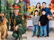 Yêu con - Nữ diễn viên là Thiếu tá quân đội sinh 2 con với chồng NSƯT, đặt tên cho con họ Đới hiếm nhất nhì Việt Nam
