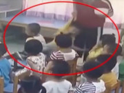 Yêu con - Con đi học bị ngã, phụ huynh đến trường kiểm tra camera thì tá hỏa trước lời nói dối của cô giáo, vội báo công an