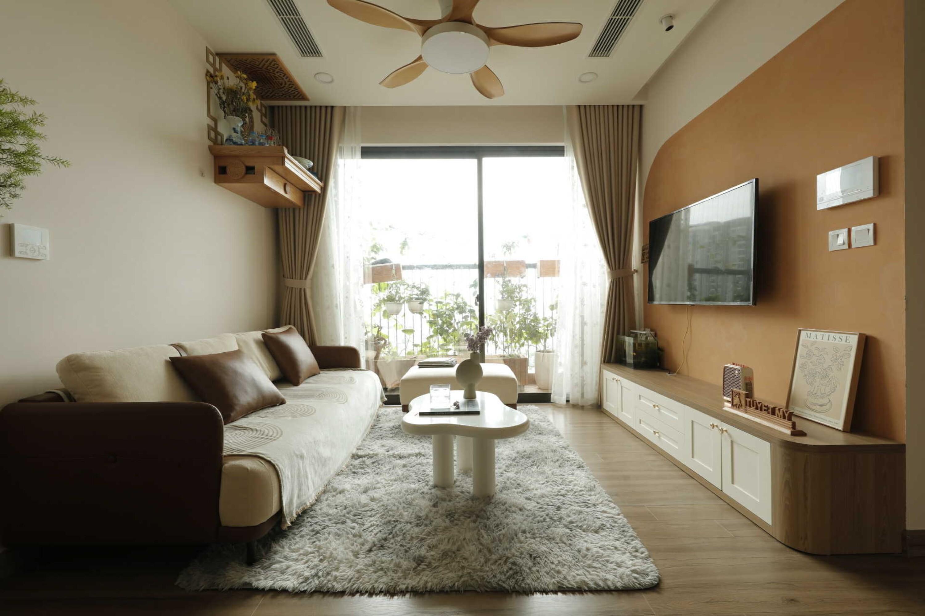 Cặp vợ chồng trẻ vay tiền mua chung cư Hà Nội, tự tay biến tổ ấm thành Nhật Bản thu nhỏ - 2