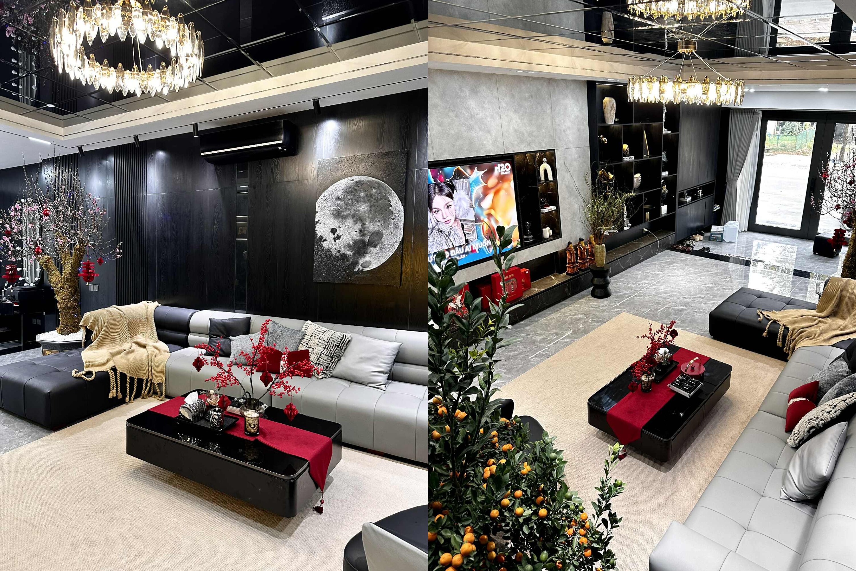 Tích góp suốt 7 năm, cặp vợ chồng 9X Lào Cai xây được căn nhà 3 tầng 5,5 tỷ, phủ màu đen sang trọng - 2