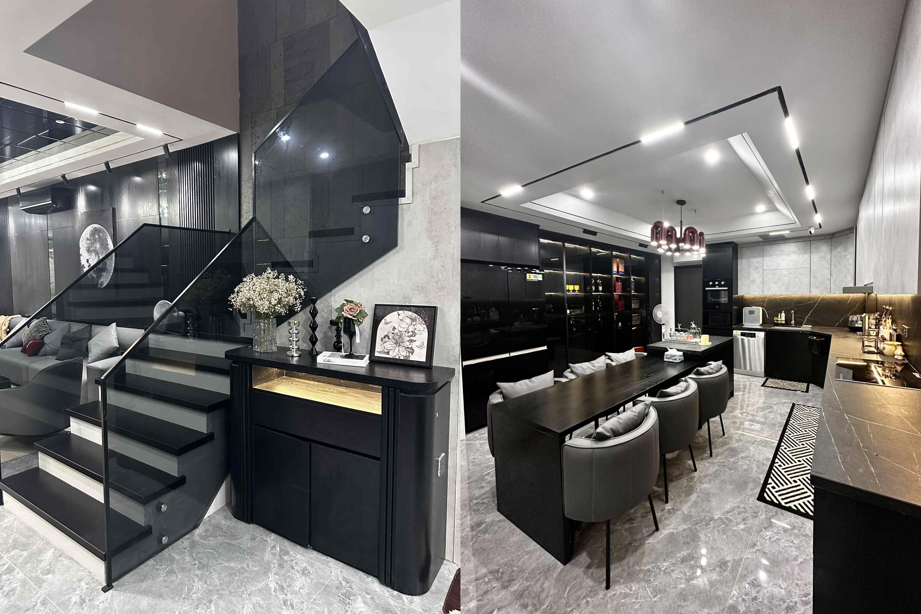 Tích góp suốt 7 năm, cặp vợ chồng 9X Lào Cai xây được căn nhà 3 tầng 5,5 tỷ, phủ màu đen sang trọng - 3