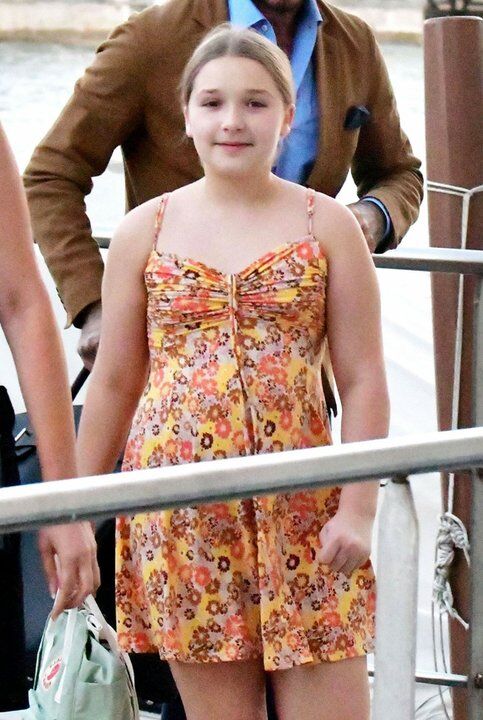 Con gái Beckham từng bị chê thừa cân. (Nguồn: Internet)
