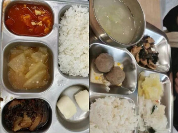 Phụ huynh chụp lén cơm trưa ở trường của con đăng lên mạng, 4000 bình luận bức xúc khi nhìn thấy bữa ăn 65 nghìn nghèo nàn