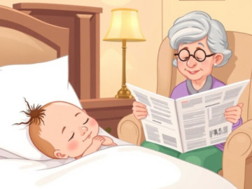 Trong 10 giây, mẹ bỉm kiến thức cao mới nhận ra lỗi sai của bà khi chăm cháu sơ sinh ở bức hình