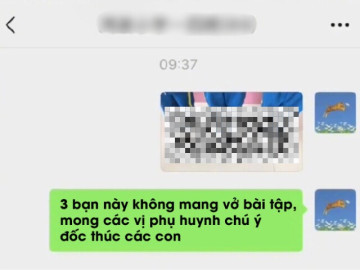 Cô giáo tiểu học đăng ảnh “bêu xấu” 3 học sinh trong nhóm lớp, phụ huynh nhìn hình khen nức nở