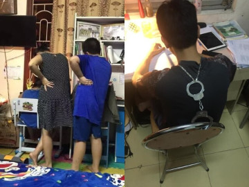 Chùm ảnh chụp 7749 kiếp nạn khi bố mẹ dạy con học khiến cõi mạng cười bể bụng