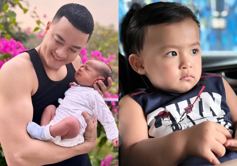 Con trai của Cao Thái Sơn ngày càng giống bố, hiện tại đã 18 tháng tuổi. Anh nói việc lên chức đã thay đổi hoàn toàn con người anh.