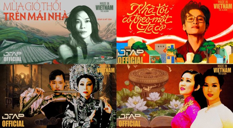 Các ca khúc trong album đầu tay của DTAP đều chạm đến cảm xúc của khán giả vì mang tinh thần tự hào dân tộc và yêu nước.