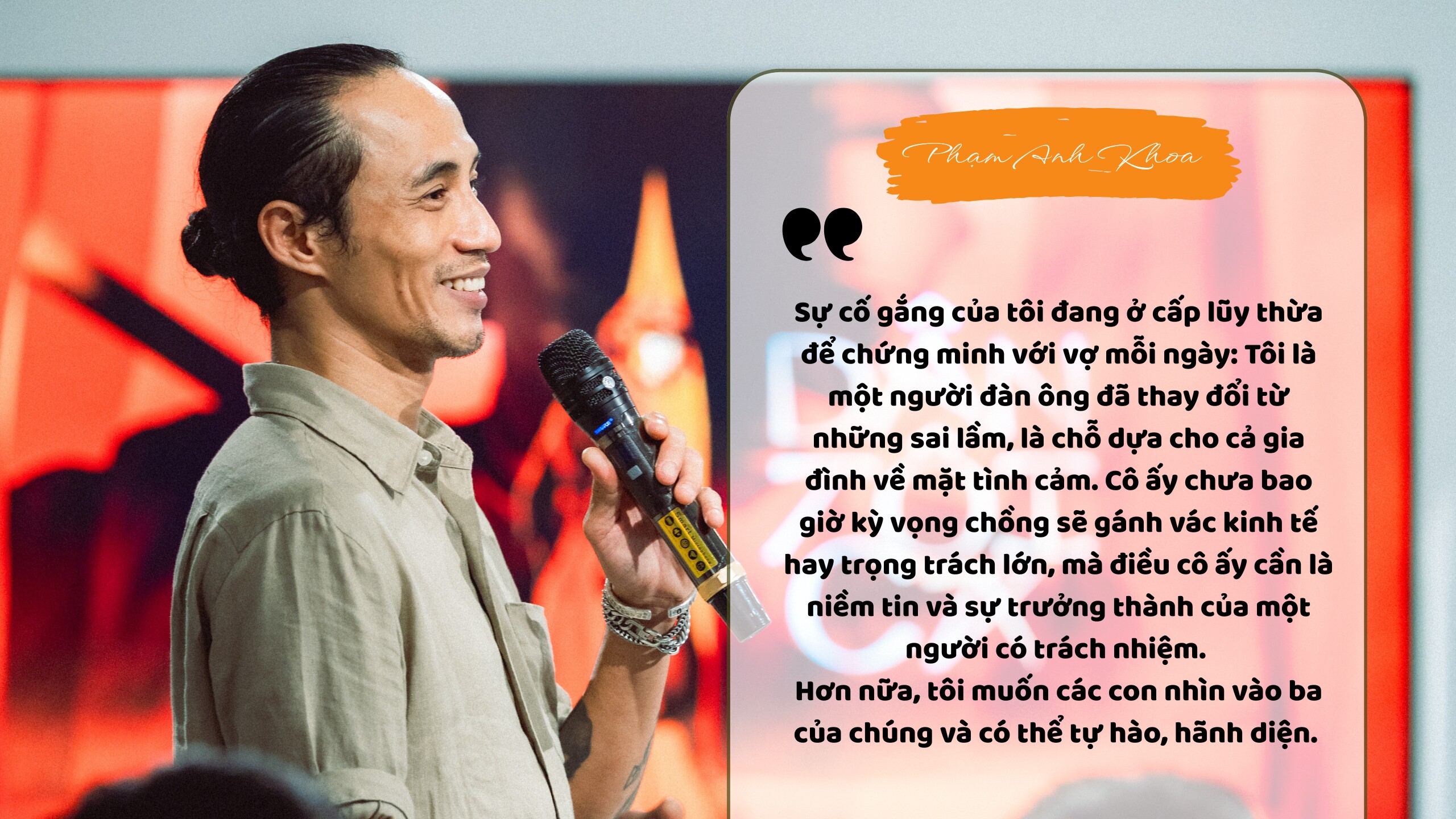 Phạm anh khoa tôi mong mẹ quên đi quá khứ tổn thương cùng ba tìm lại hạnh phúc ở tuổi già - 4