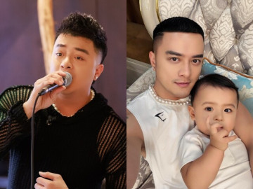 Cao Thái Sơn "mệt xỉu" khi bế ẵm con trai 18 tháng tuổi, tập nấu ăn và sống thanh tịnh từ ngày "lên chức" bố 