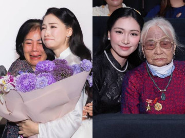 Hòa Minzy nén đau thương giữa lúc ông nội mất, có nghĩa cử đẹp dành tặng các Mẹ Việt Nam anh hùng 