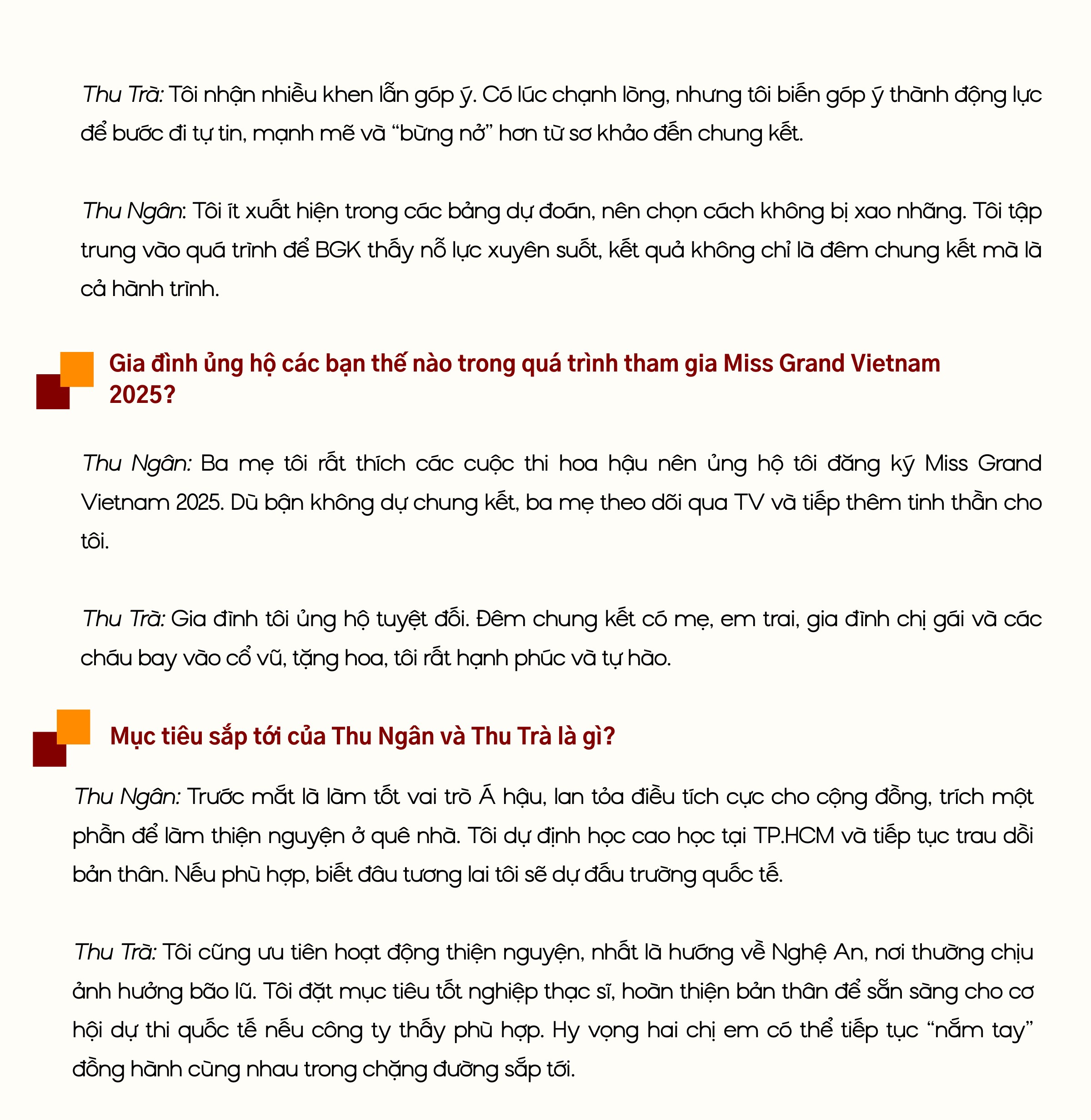 Miss Grand Vietnam 2025: “Tôi mang tiền thưởng về cho bố mẹ” - 21