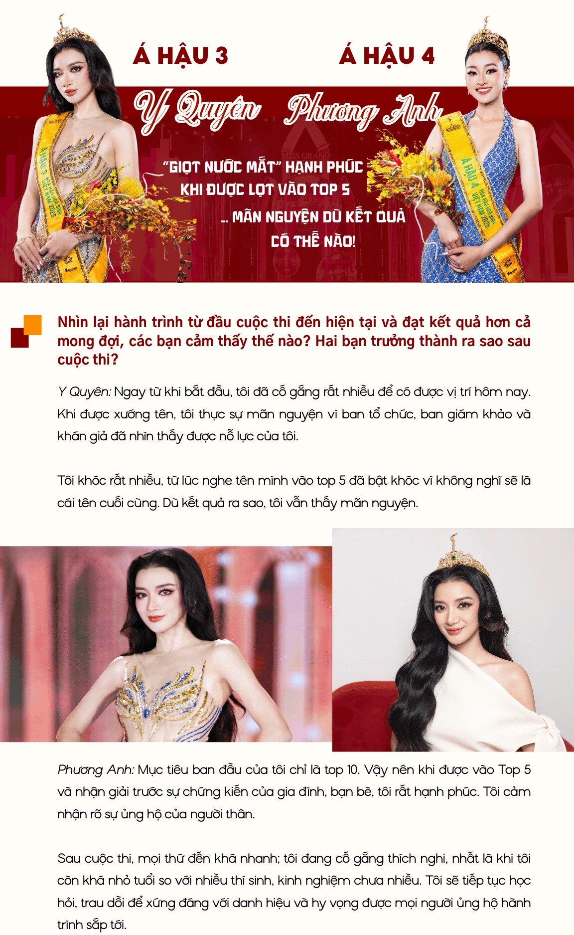 Miss Grand Vietnam 2025: “Tôi mang tiền thưởng về cho bố mẹ” - 24