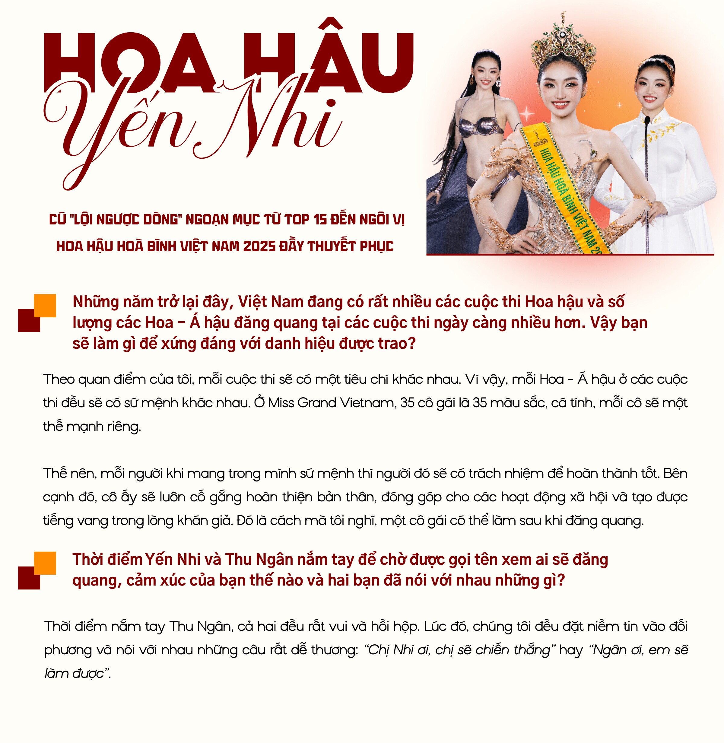 Miss Grand Vietnam 2025: “Tôi mang tiền thưởng về cho bố mẹ” - 11