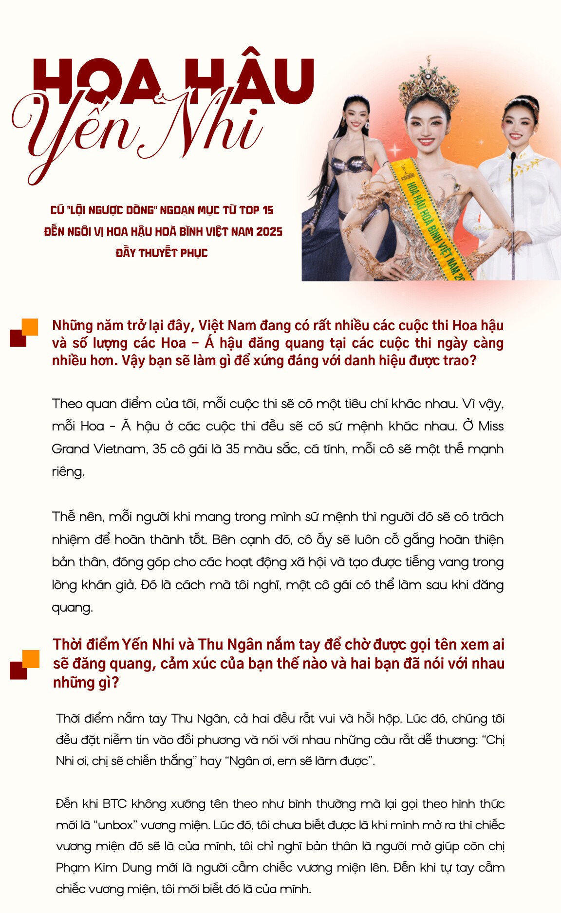 Miss Grand Vietnam 2025: “Tôi mang tiền thưởng về cho bố mẹ” - 10