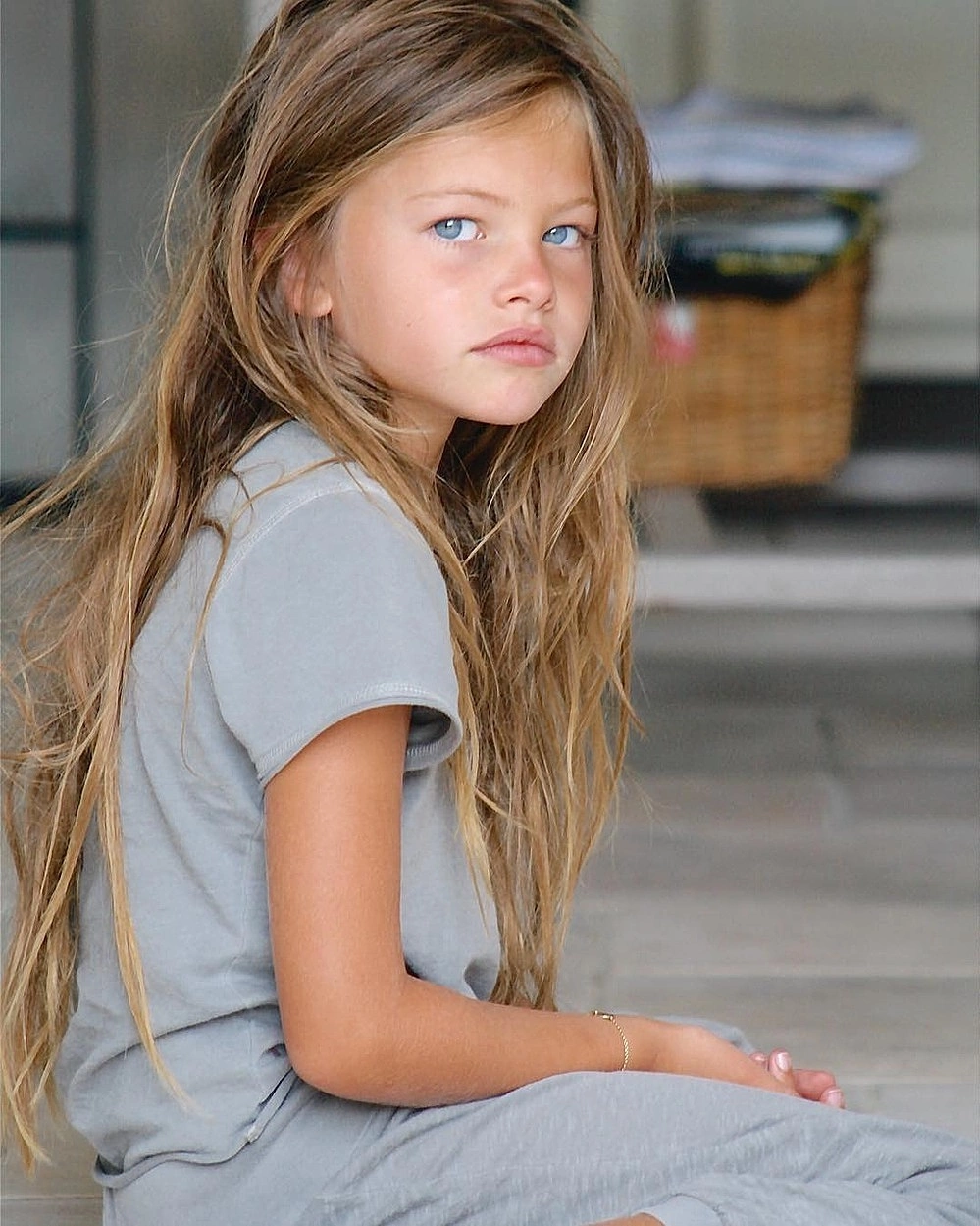 Thời trang thường ngày của Thylane Blondeau.