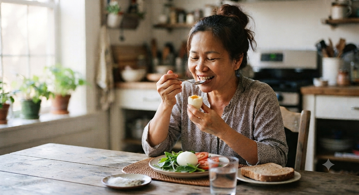 Trứng là thực phẩm lành mạnh có lợi cho sức khỏe.