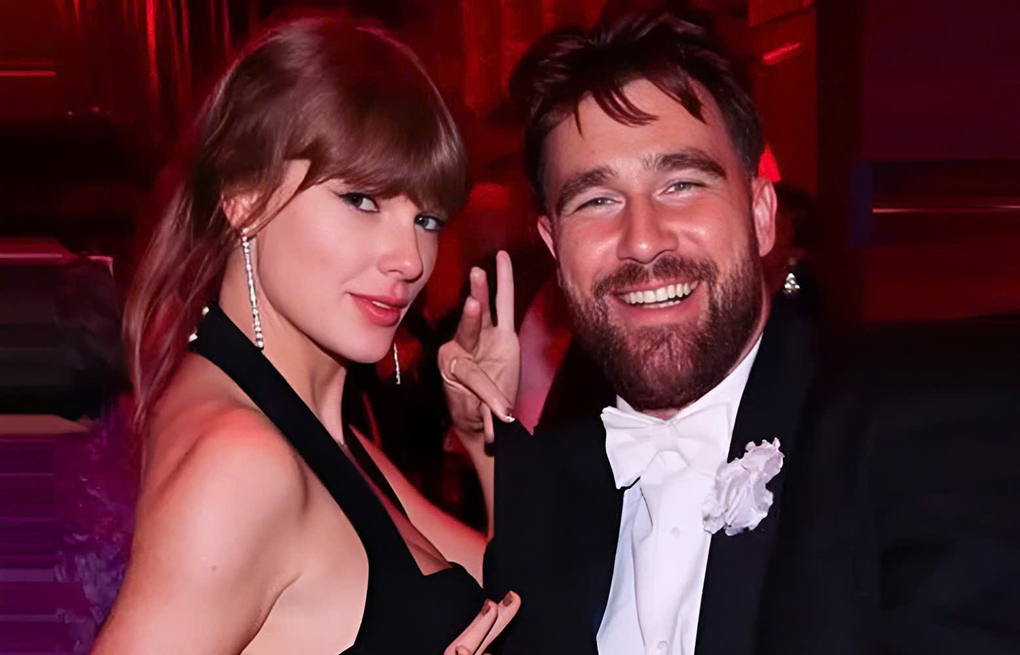 Taylor Swift và Travis Kelce kết hôn trước khoảng 1.000 khách mời tại nhà thi đấu Madison Square Garden hôm thứ Sáu. Ảnh: Instagram