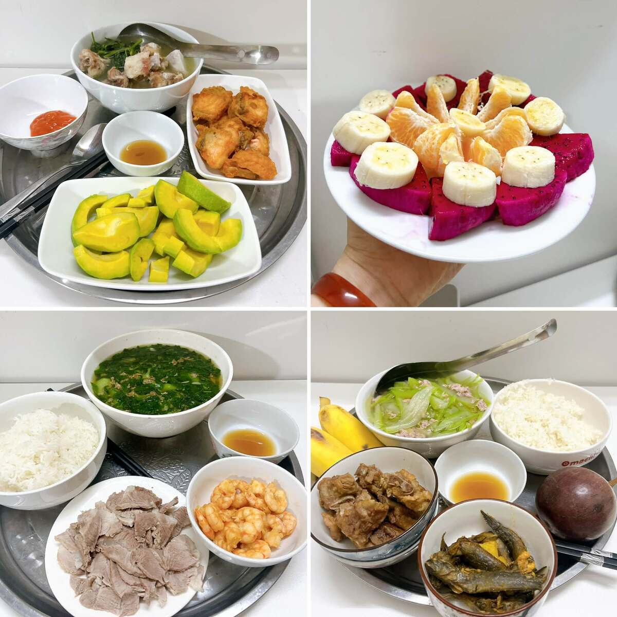 Mâm cơm cữ bố chồng nấu cho con dâu - 9