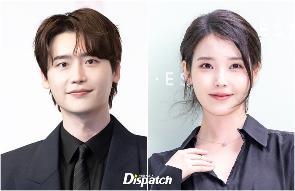 Lee Jong Suk và IU. Ảnh: Dispatch
