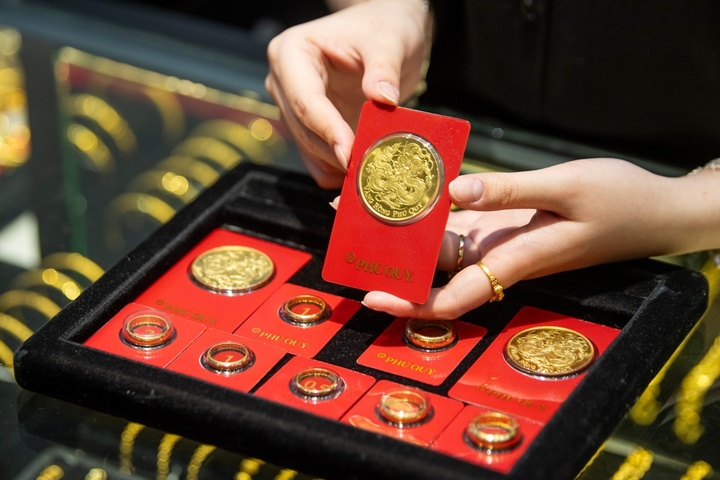 Giá vàng hồi phục nhẹ. (Ảnh: Minh Đức).