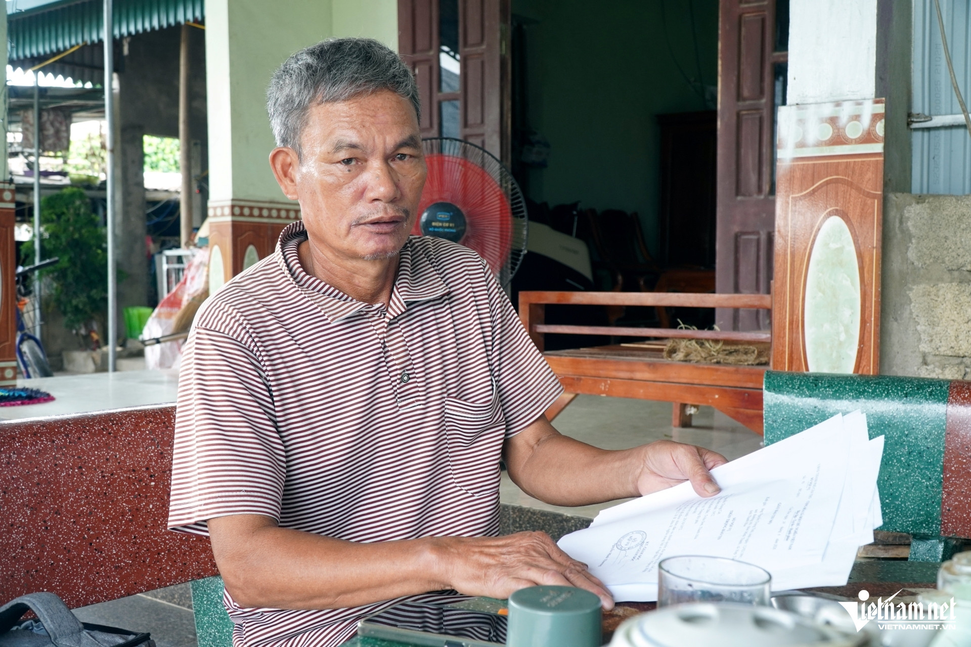 Ông Nguyễn Trọng Bảy . Ảnh: Lê Dương 