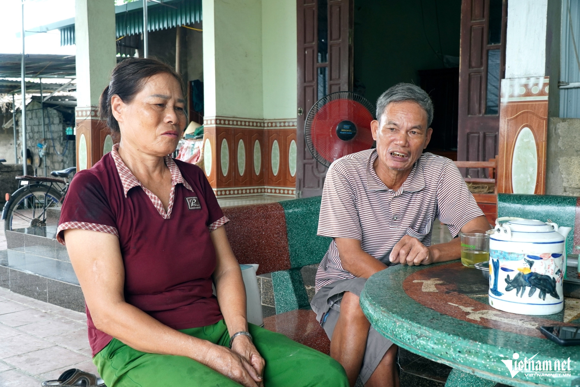 Gia đình ông Bảy sắp đón hài cốt liệt sĩ Nguyễn Trọng Cát về quê. Ảnh: Lê Dương