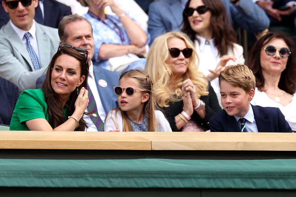 Khi Charlotte lần đầu dự Wimbledon