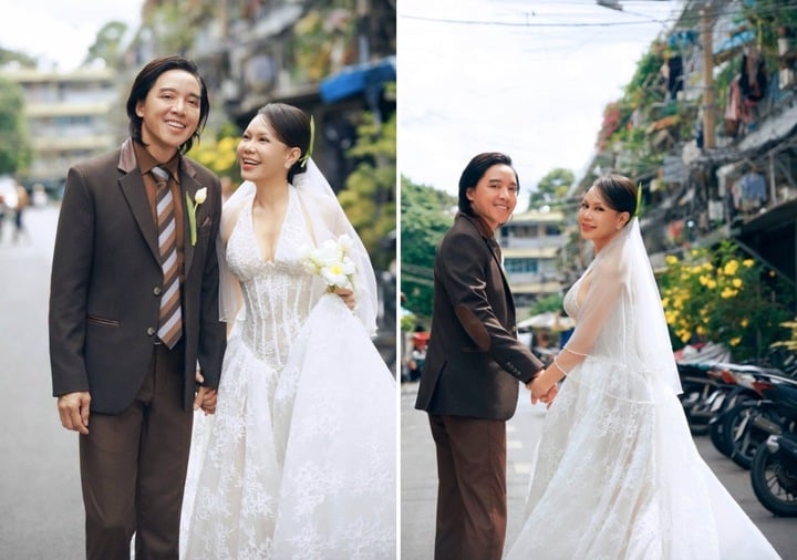 Vợ chồng Việt Hương kỷ niệm 20 năm bên nhau.