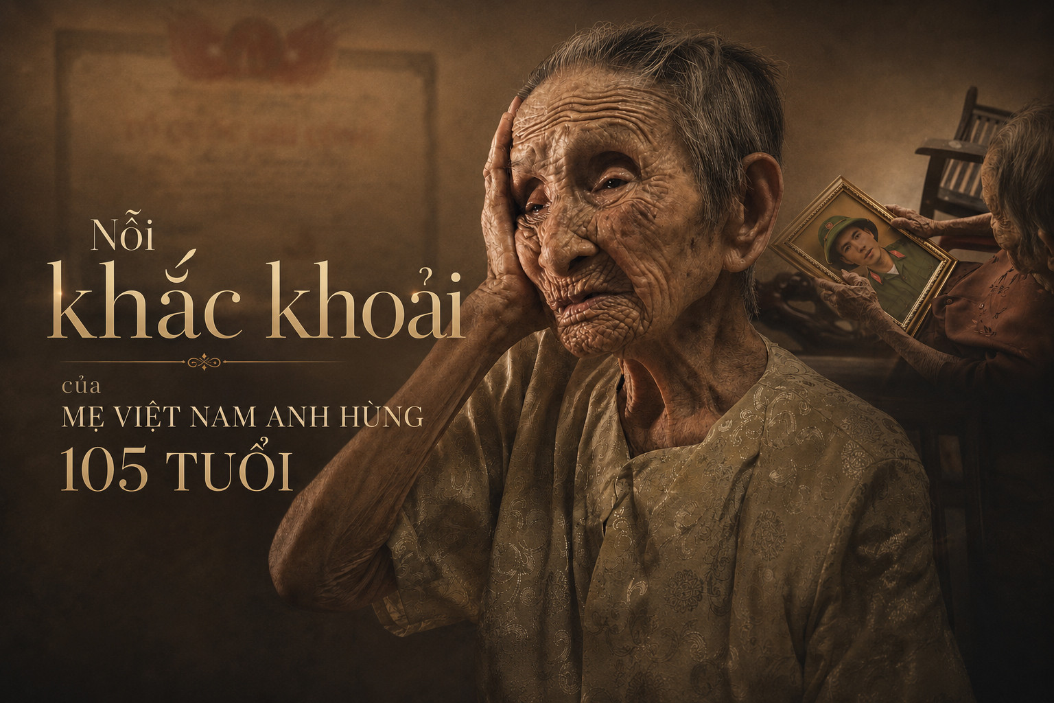 Nỗi khắc khoải của Mẹ Việt Nam anh hùng 105 tuổi bên ngôi mộ gió của con liệt sĩ - 1