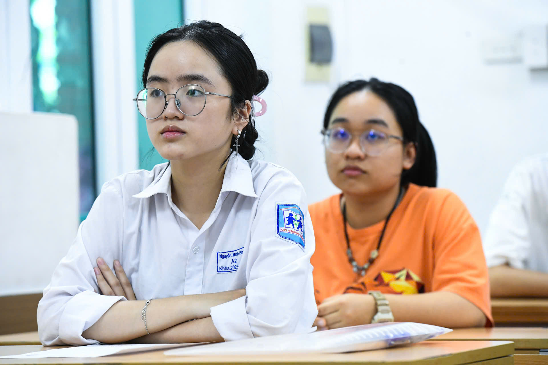 Thí sinh dự thi tốt nghiệp THPT năm 2026. Ảnh: Thạch Thảo