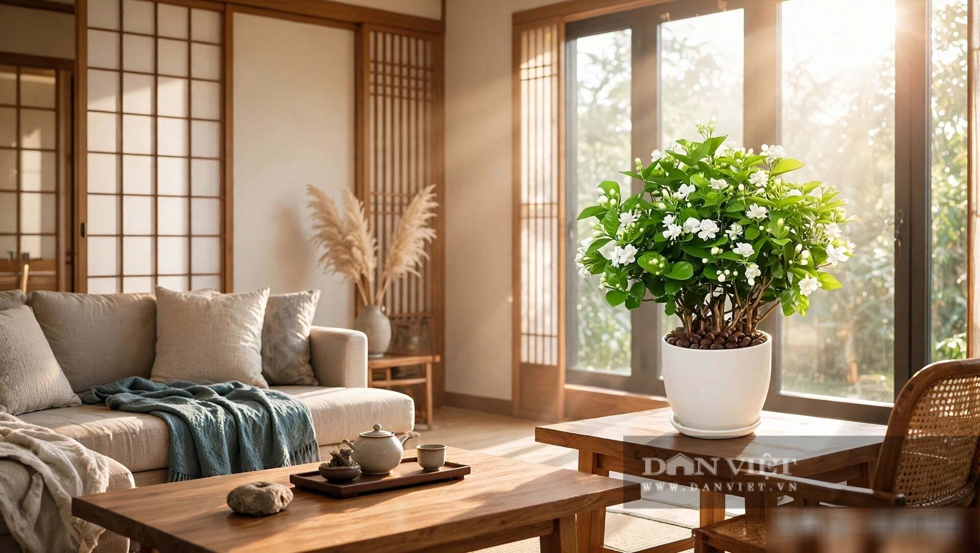 Cây cảnh hoa nhài ưa kali để sai nụ.