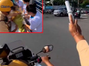 Clip Eva - Đang mở đường cho sản phụ thì em bé chào đời trên taxi, CSGT đổi hướng trong tích tắc cứu hai mẹ con