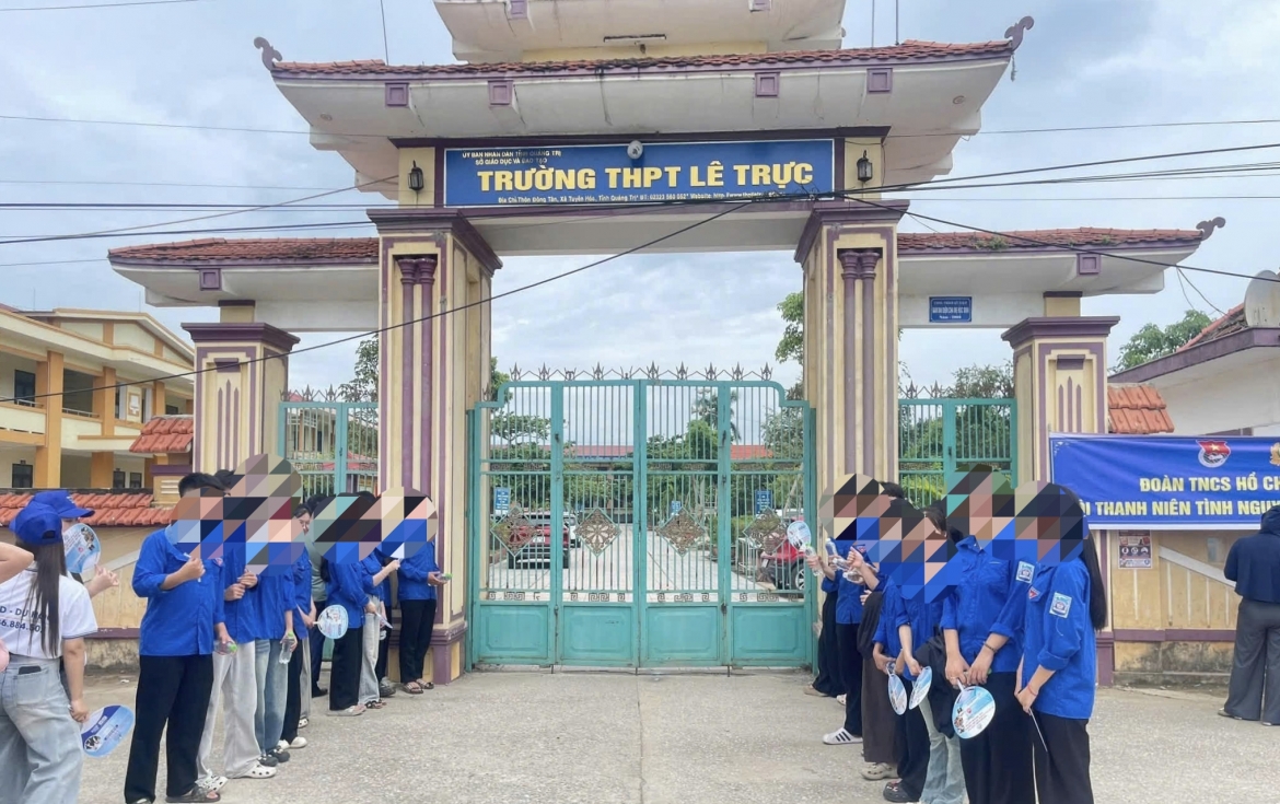 Điểm thi trường THPT Lê Trực