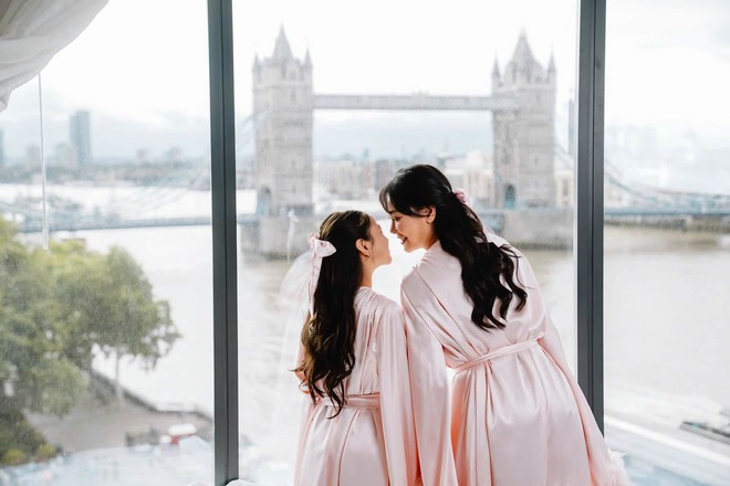 View khách sạn xịn sò nhìn thẳng xuống sông Thames mà Hoa hậu Hà Kiều Anh muốn con gái được tận hưởng.